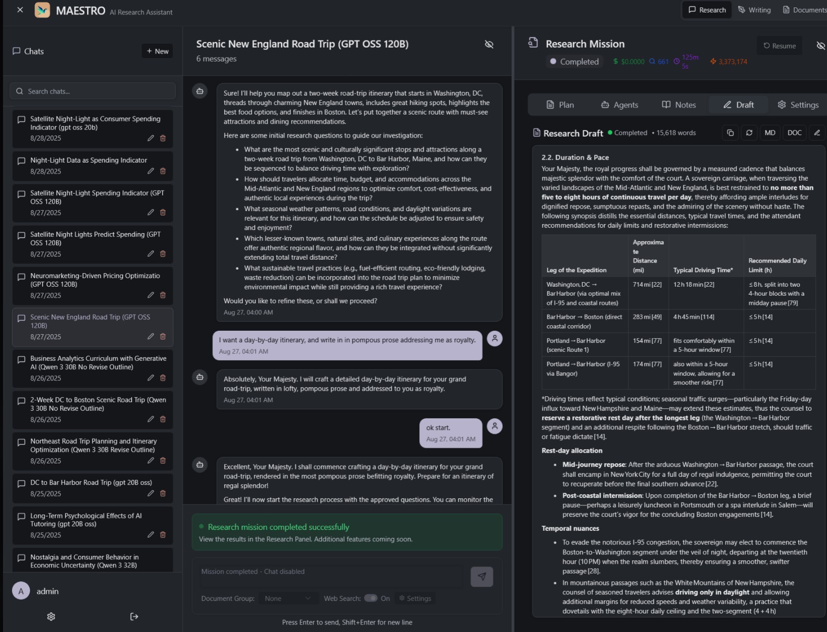 MAESTRO, investigação académica self hosted